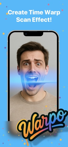 Warpo: Time Warp Scan Camera screenshot