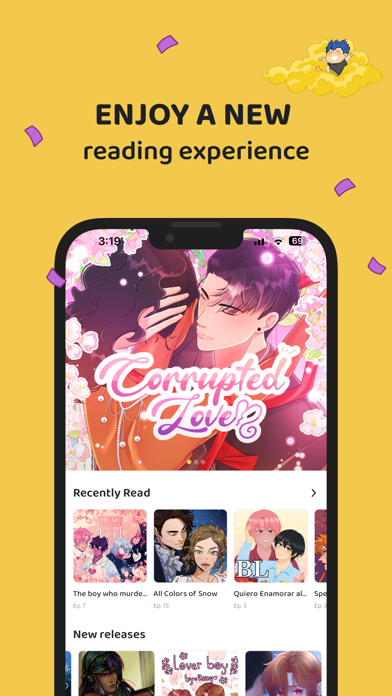 Lemoon: Comics & Webtoons iPhone screenshot 5 - Entertainment app