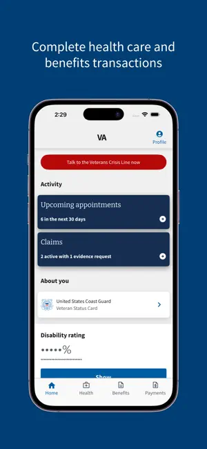 VA: Health and Benefits screenshot 1