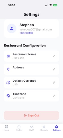 Tip+: Restaurant Tip Manager screenshot