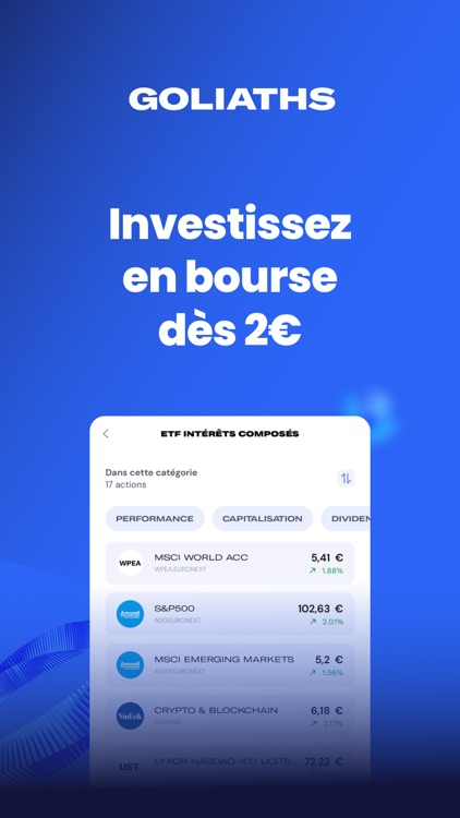 Goliaths - Invest & Save