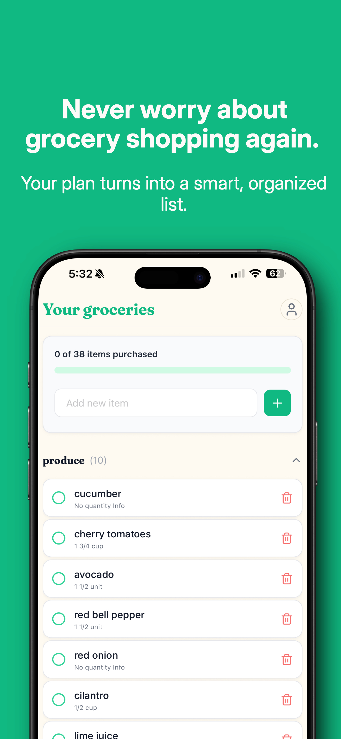 Munchli: Healthy Meal Planner screenshot 4