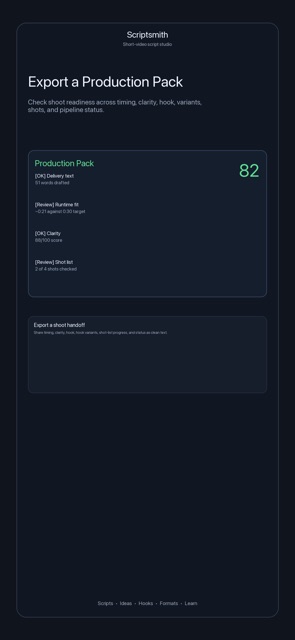Script Smith screenshot 1