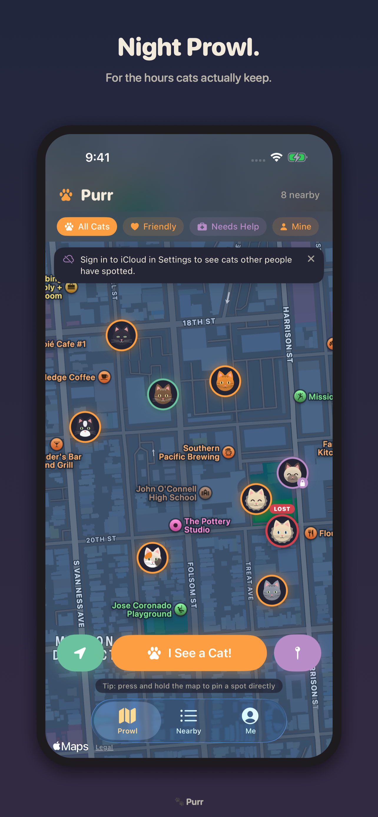 Purr - Cat Map screenshot 6