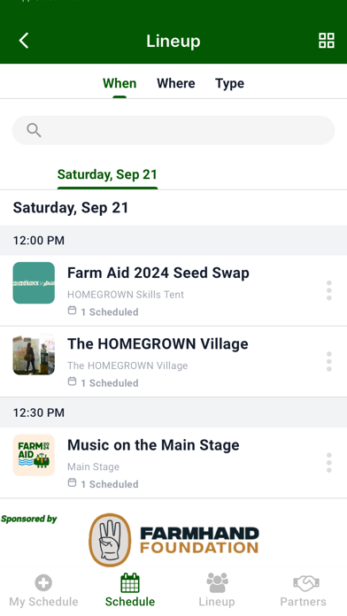 Farm Aid 2024 Screenshot