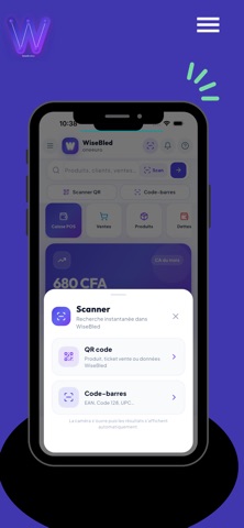 WiseBled Caisse & Gestion screenshot