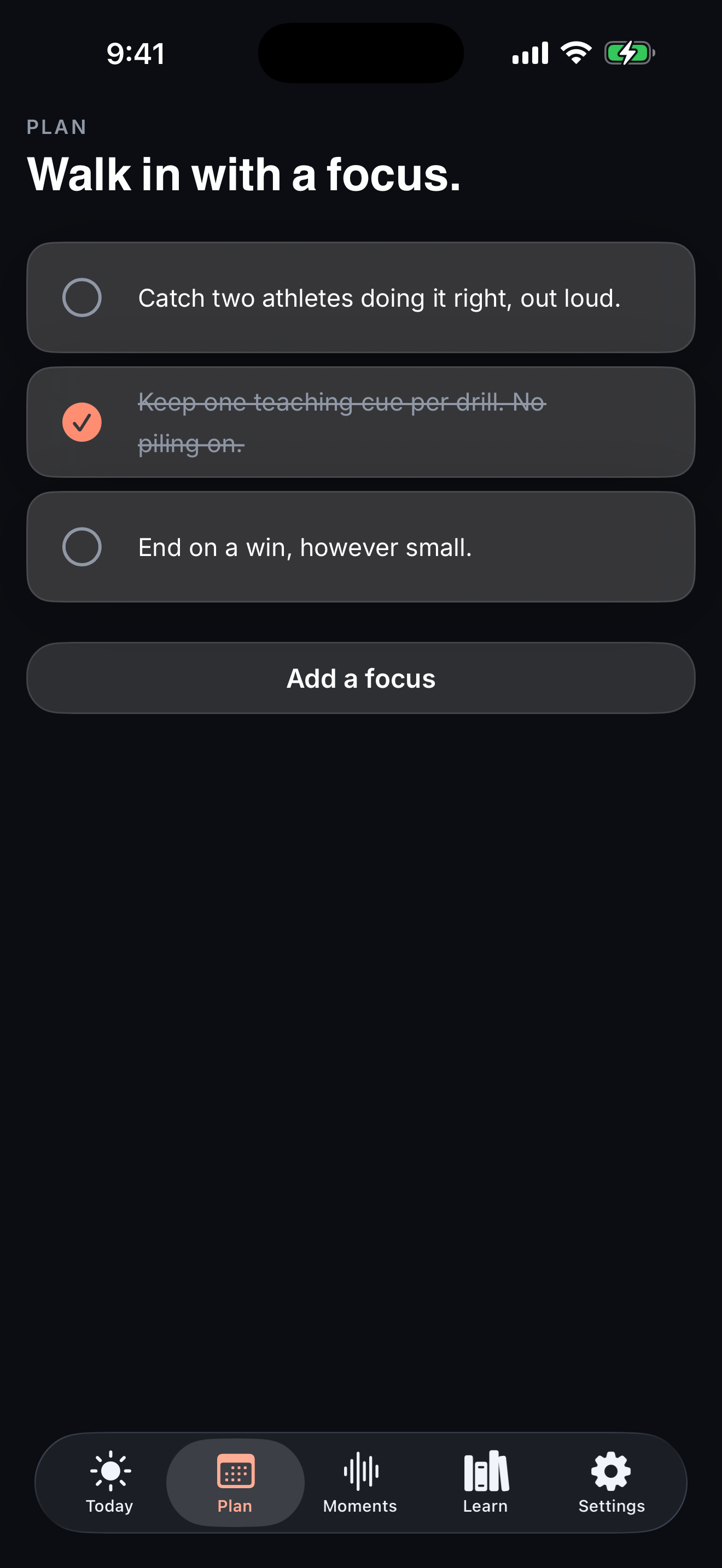 Coach Mindset screenshot 4