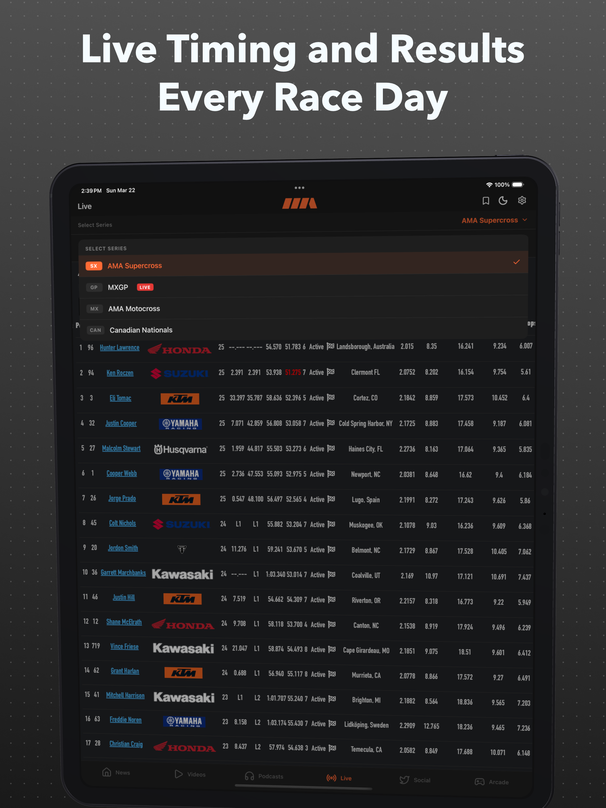 Moto Aggregate: Motocross News screenshot 10