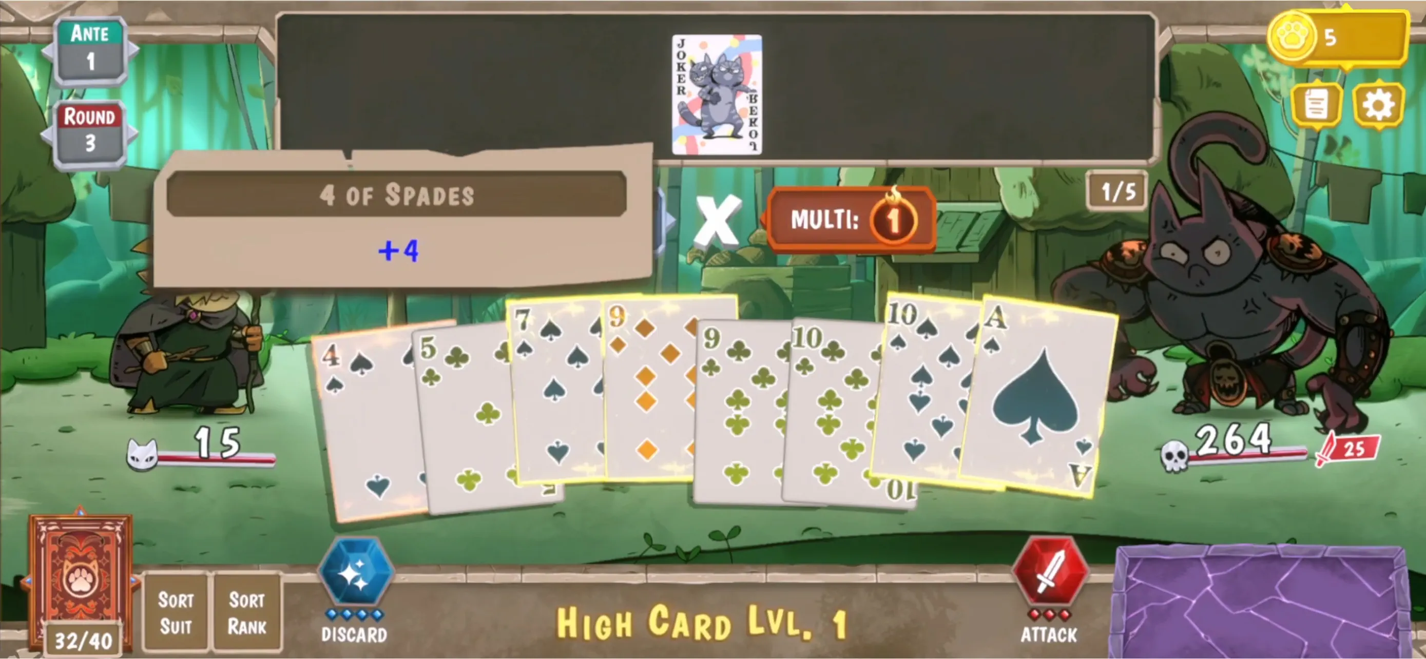 #10. Pawker (iOS) بواسطة: OH BABY GAMES