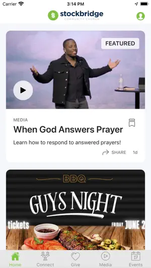 Stockbridge Community Church screenshot 2