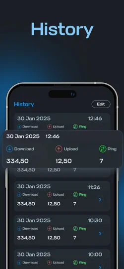 SpeedTest- Wifi Analyzer 5G 4G iPhone Ekran Görüntüsü 5