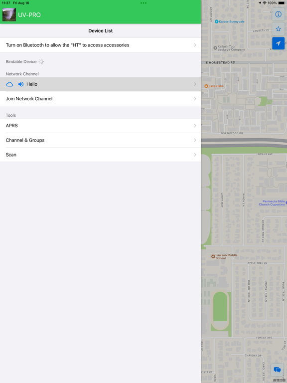 BTECH UV Programmer iPad screenshot 1 - Productivity app