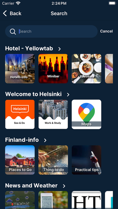 Yellowtab for Hotels Screenshot