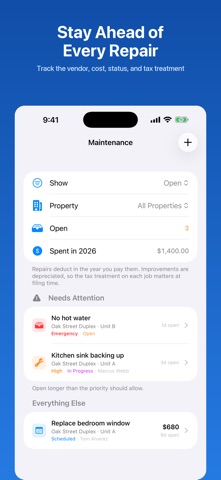 Rental Manager: Rent & Taxes screenshot