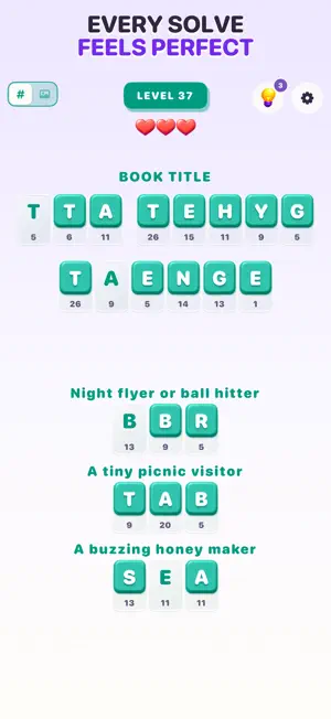 Tangled Words: Cryptogram Game screenshot 4