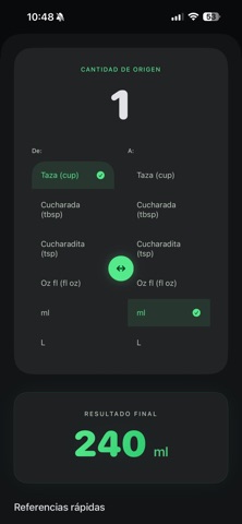 Recetas&CostosPlus iPhone screenshot