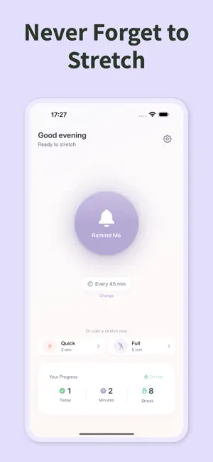 Stretch Break Timer screenshot 1
