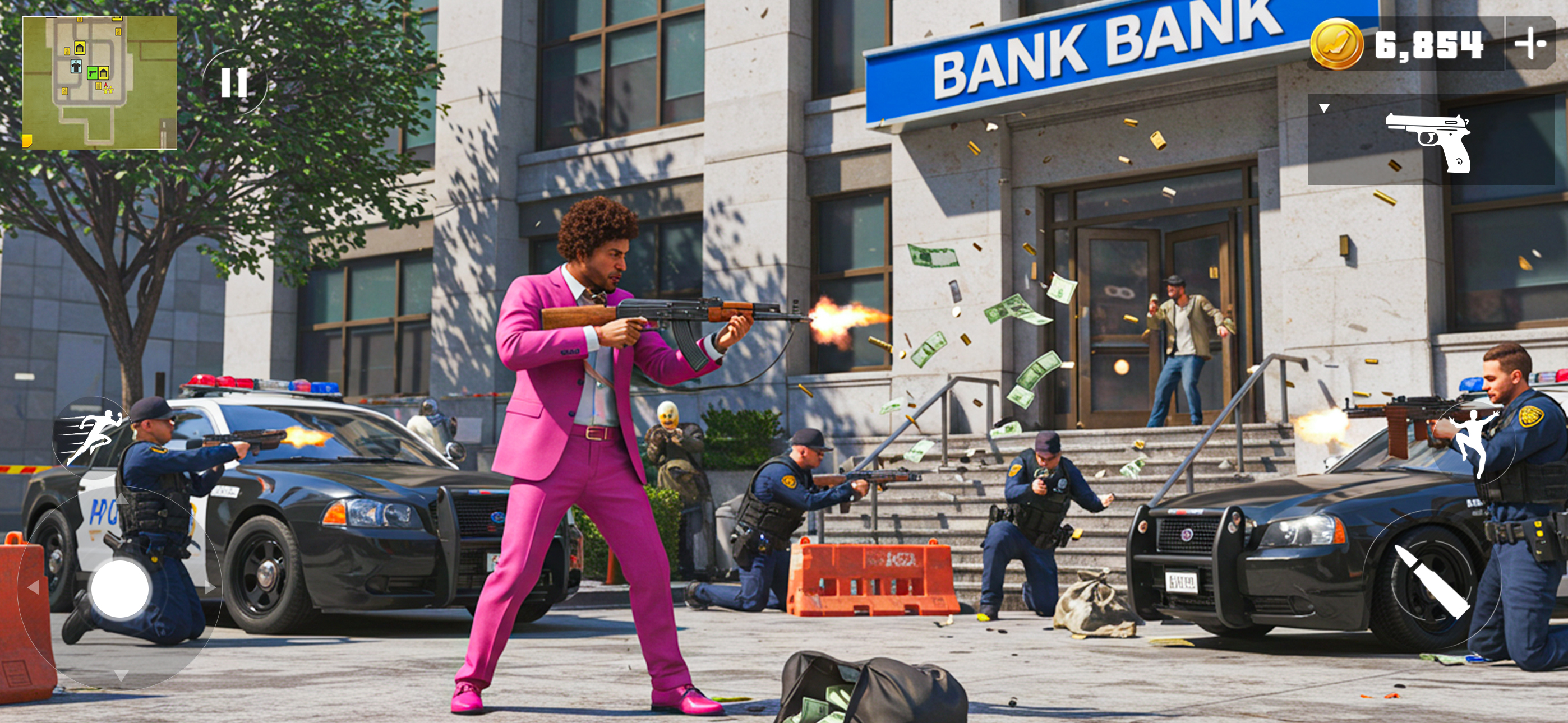 Rogue City Crime Gangster Game