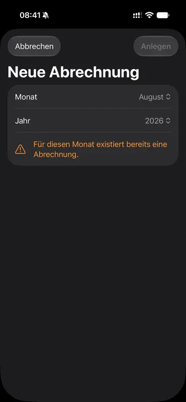 Reisekosten78 screenshot 2 of 4