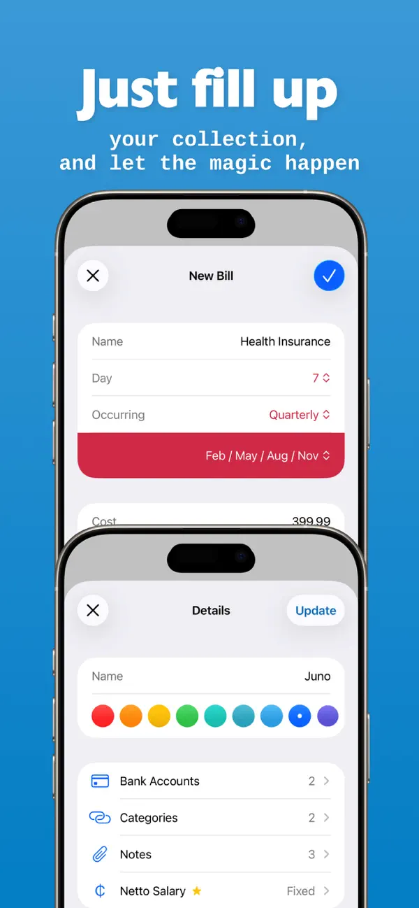 #4. Subscriptions Tracker - Sparky (iOS) By: Ryan Rook