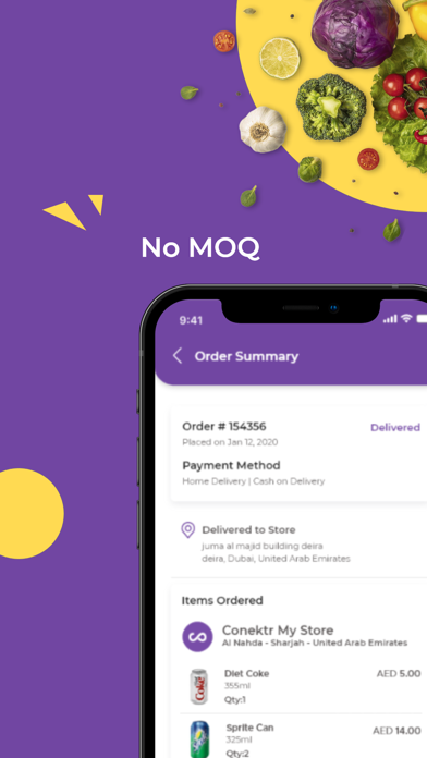 Conektr Business – B2B Grocery Screenshot