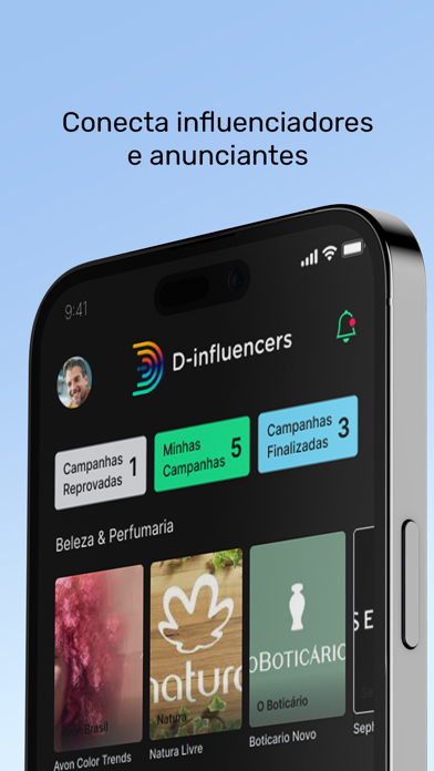D-Influencers Screenshot