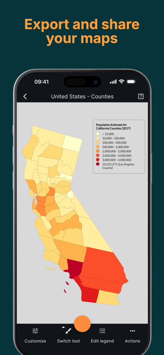 MapChart App Screenshot 8 of 8