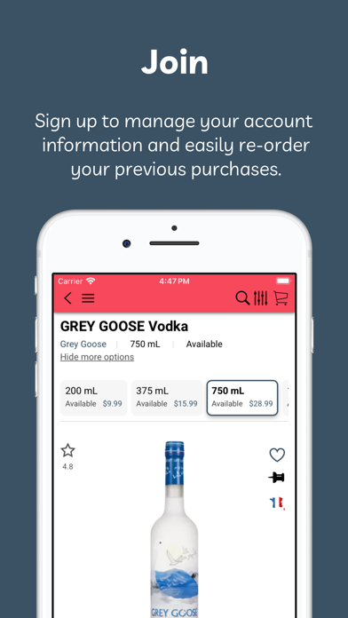 Santa Monica Liquor iPhone screenshot 4 - Shopping app