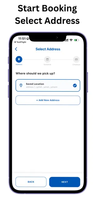 Mr White Laundry booking screenshot 3