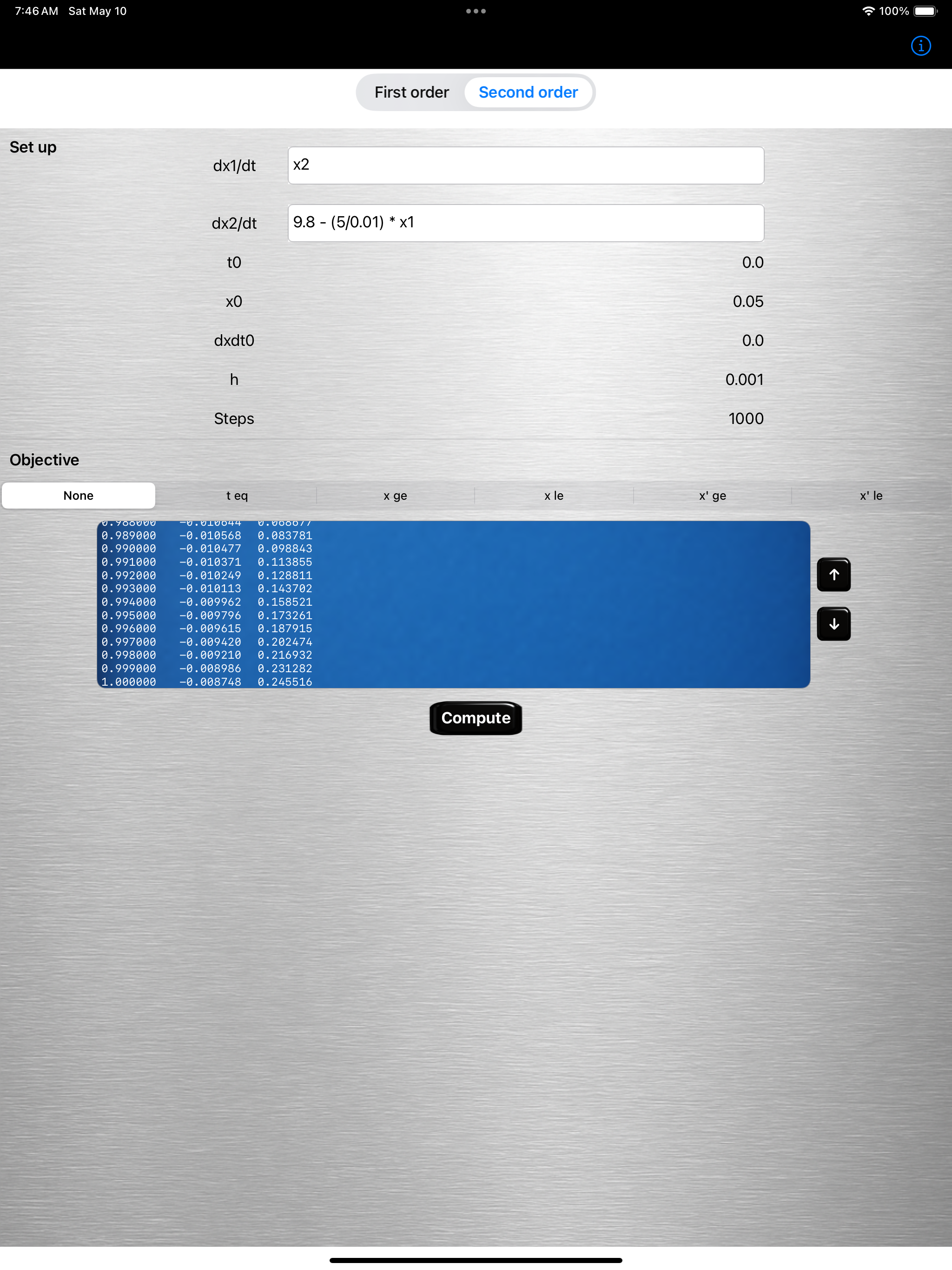 Diffeq Solver