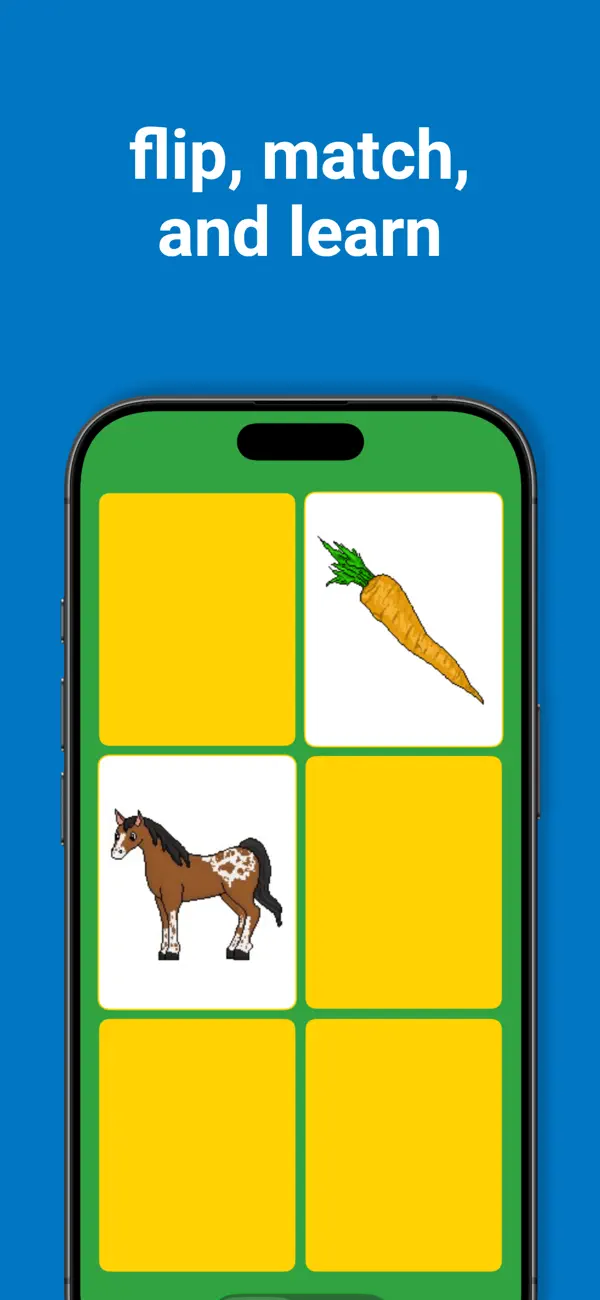 Screenshot #1 pour Flip Flip Hooray Matching Game