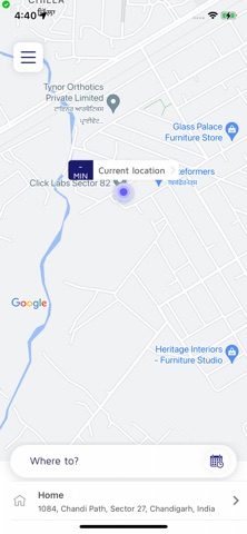 Valley Cabs Customer screenshot
