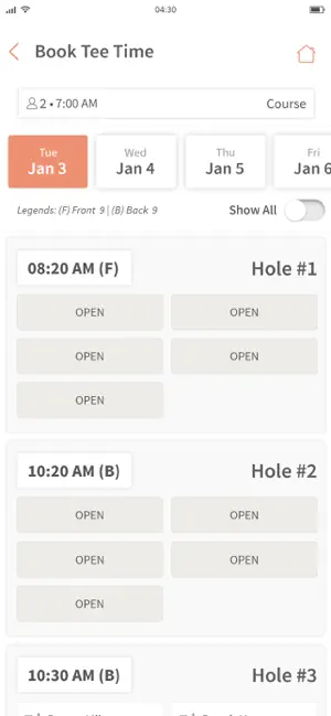 Freestone Lake & Golf Club screenshot 3