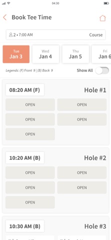 Freestone Lake & Golf Club screenshot