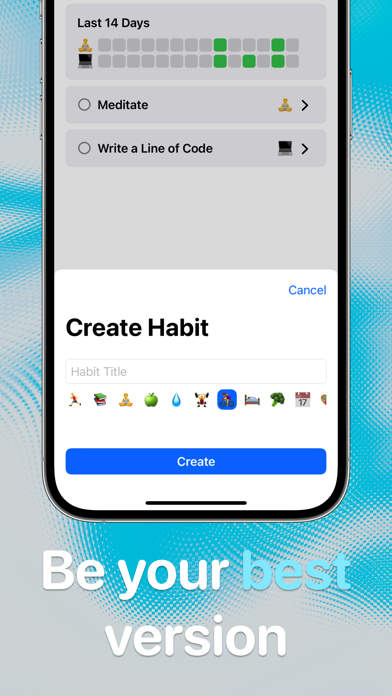 Habits Streaks Tracking Screenshot