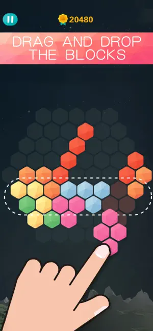 Hexa Blast: Prism Rush screenshot 2
