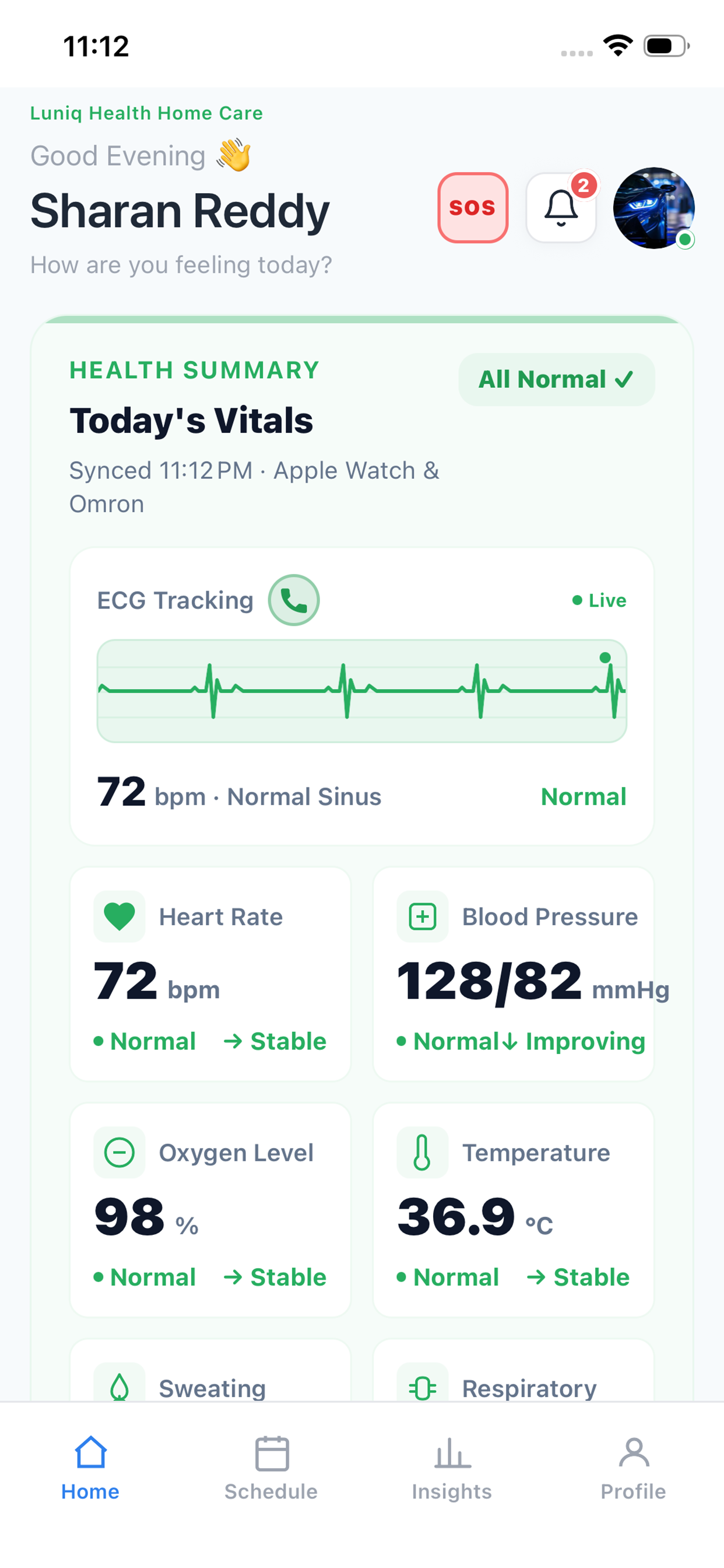 Luniq Home Care screenshot 3