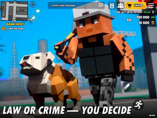 Block Crime: Online RP iPad screenshot