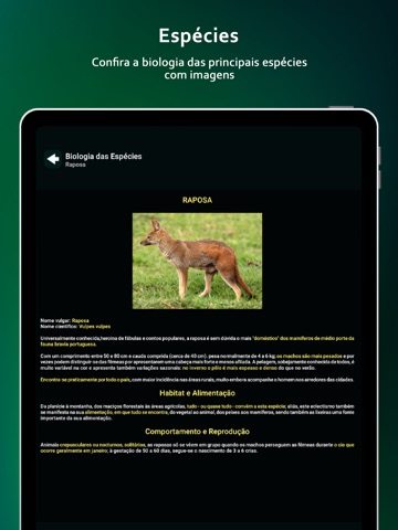 Carta de Caça Pro iPad screenshot