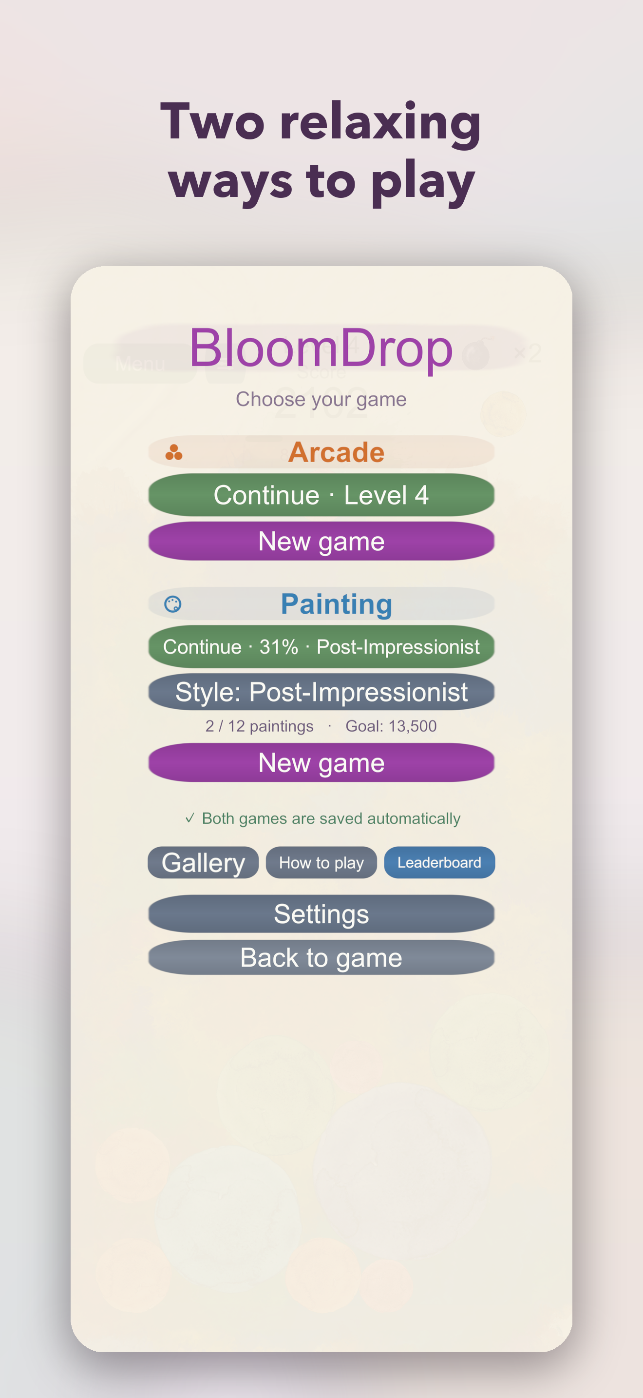 BloomDrop: Watercolor Puzzle screenshot 6