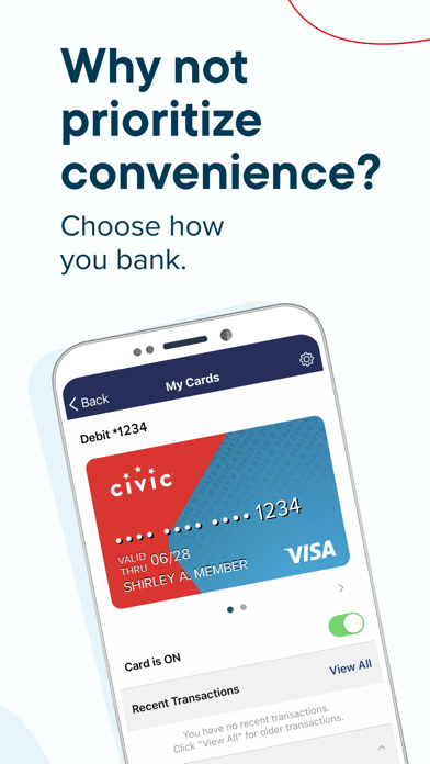 Civic Federal Credit Union screenshot