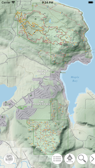 North Cowichan Trails Screenshot