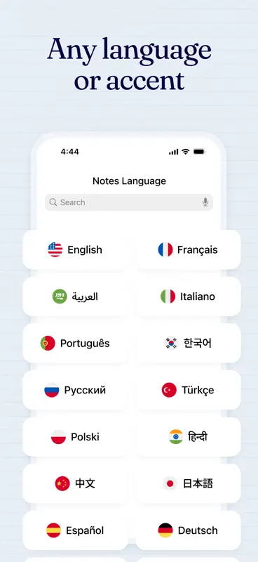 Cue: AI Note Taker & Recorder screenshot 6 of 8