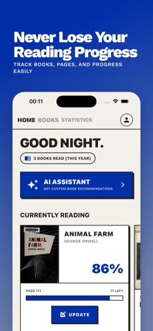 Libroniq: AI Book Tracker Screenshot 2 of 6