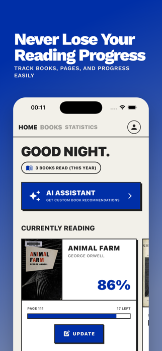 Libroniq: AI Book Tracker Screenshot 2 of 6