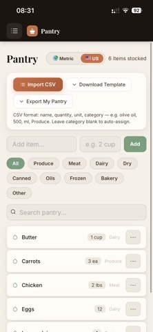 Regal Pantry app screenshot 3