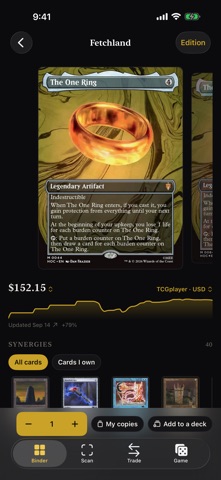 Fetchland: TCG Scanner Screenshot 3 of 9