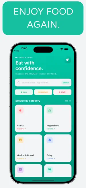 FODMAP Checker - Simple Lookup screenshot 1