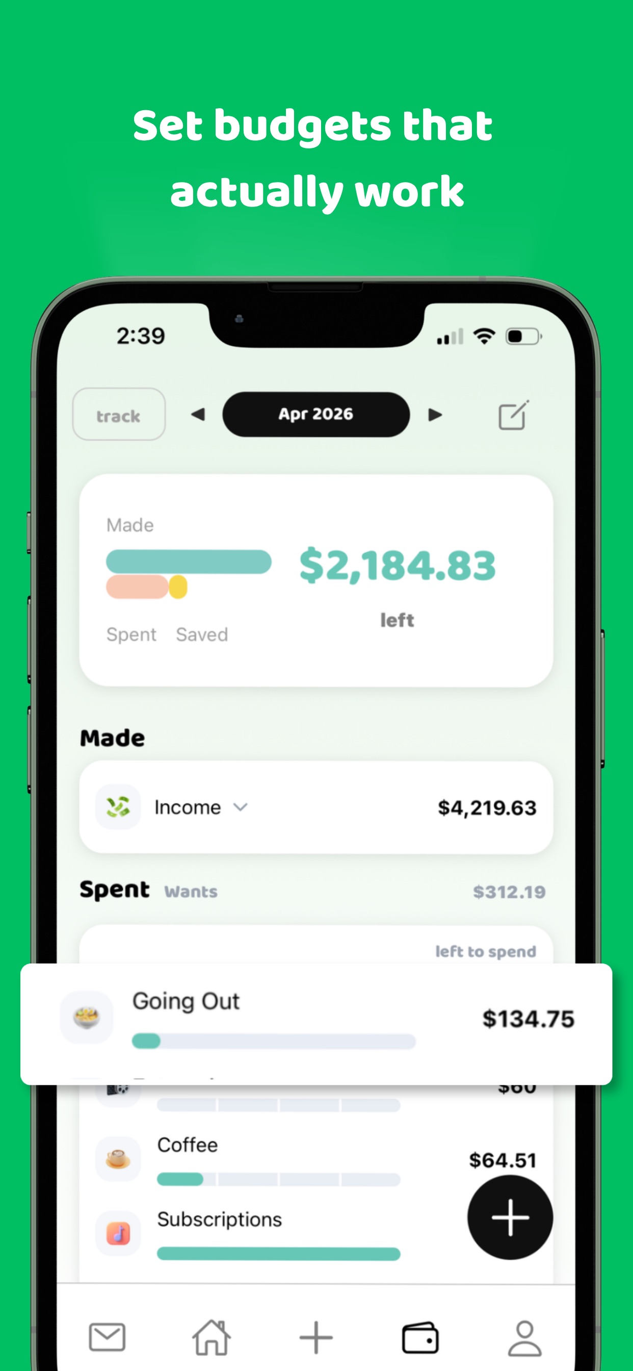 BuyBye - Budget Planner screenshot 2