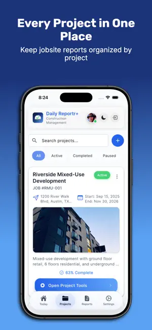 Site Field Log: DailyReportr+ screenshot 2